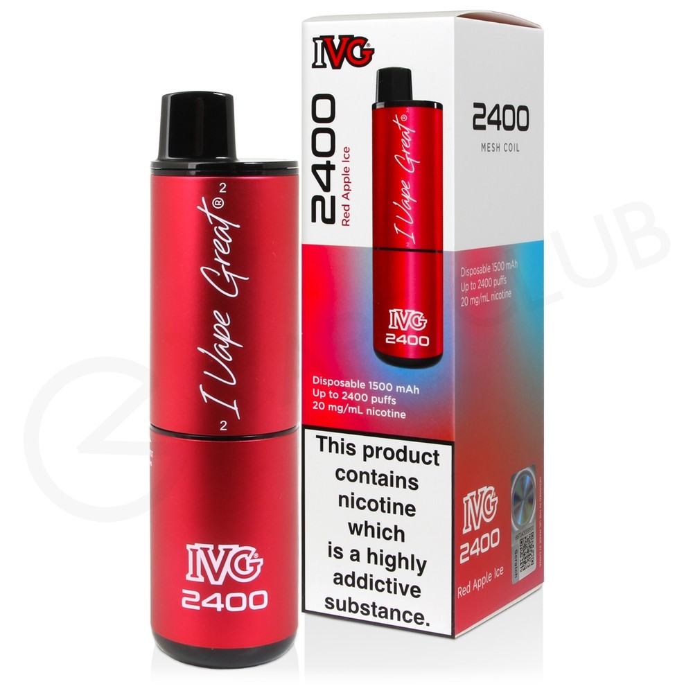 ivg 2400 apple edition Fruits Edition IVG 2400 Prefilled Pods